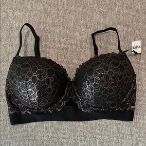 PINK Victoria's Secret Black Lace Bra